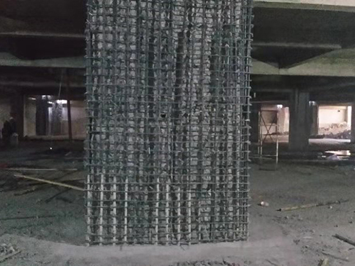 柱加大截面加固